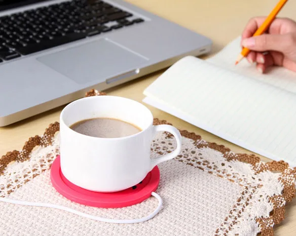 Мультяшные креативные Силиконовые Электрические Изоляционные подставки с USB