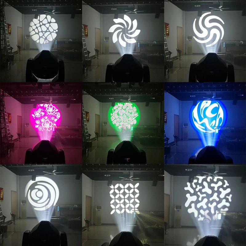 10 шт. Новое поступление 200W луч прожектор размытого светодиодный движущийся