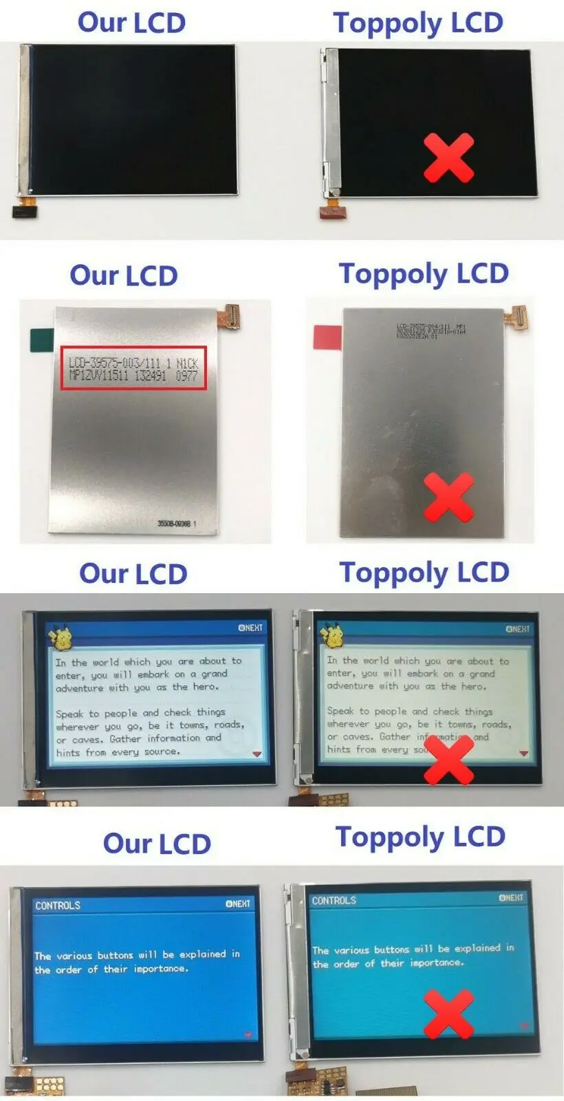 Комплект IPS ЖК-дисплея с высокой подсветкой V2 и предварительно вырезанный чехол