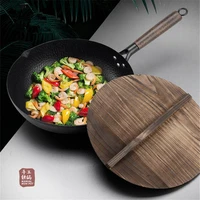 cauldron cast iron frying pan with lid nonstick pans cast iron pan skillet nonstick cooking pots lid induction cooker wok pans
