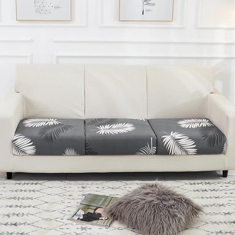 

Floral Printed Sofa Seat Cushion Cover Sofa Covers for Living Room Funiture Protector Elastic Removable Armchair Slipcover 1PC