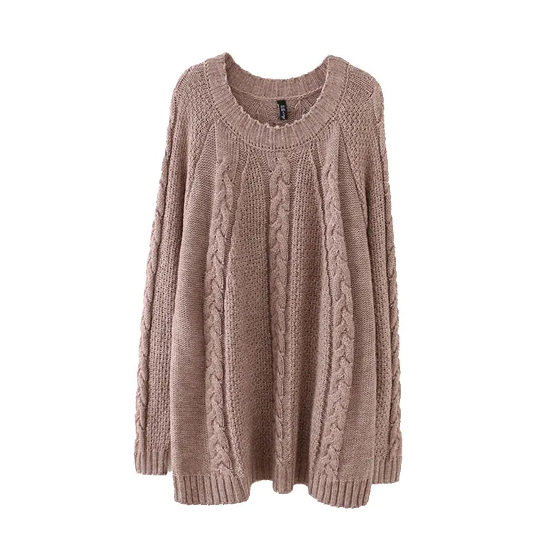 F7 осенне-зимние повседневные свитера 5XL Женская одежда оверсайз Модные свободные