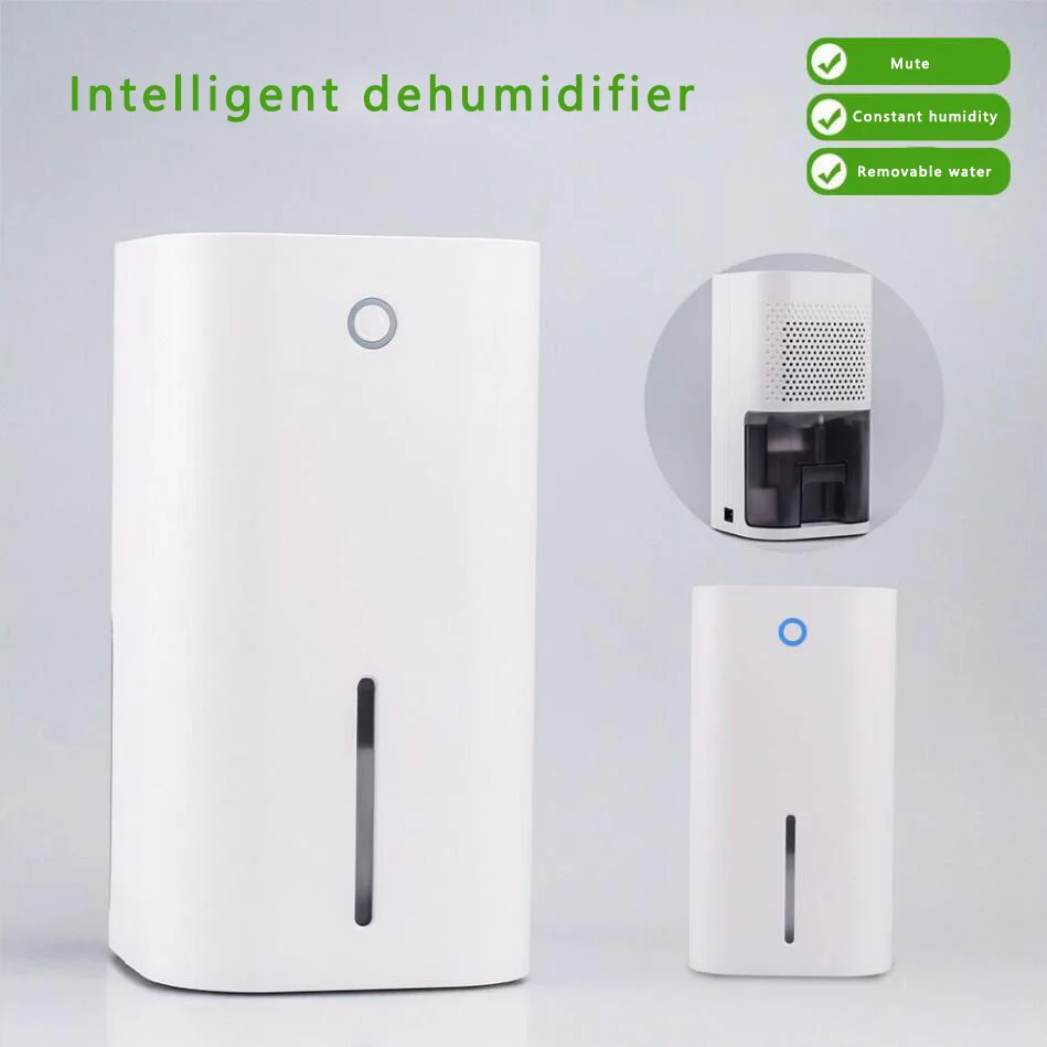 

Домашний маленький умный осушитель воздуха с отрицательными ионами, очиститель воздуха, бесшумная сушилка для ванной комнаты с ночным свет...