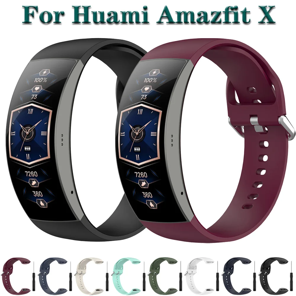 

Силиконовый сменный смарт-браслет для Huami Amazfit X