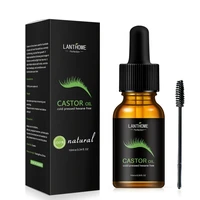 castor oil 10ml eyelash growth liquid castor seed oil mild maintenance nourishing eyelash growth essential oil with eyelash brus
