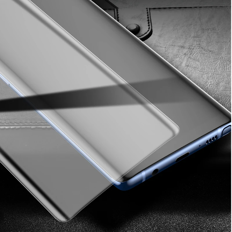 Ультрафиолет закаленное стекло для samsung Note 10 Plus S9 S10 20D полный жидкий клей УФ экран