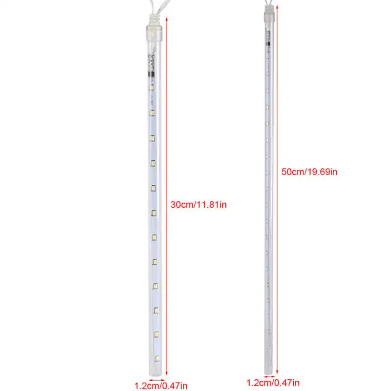 

Light Tube 30cm/50cm Waterproof SMD2835 LED String Lights 8 Tube Christmas Holiday Outdoor Decor 110 - 240V E27