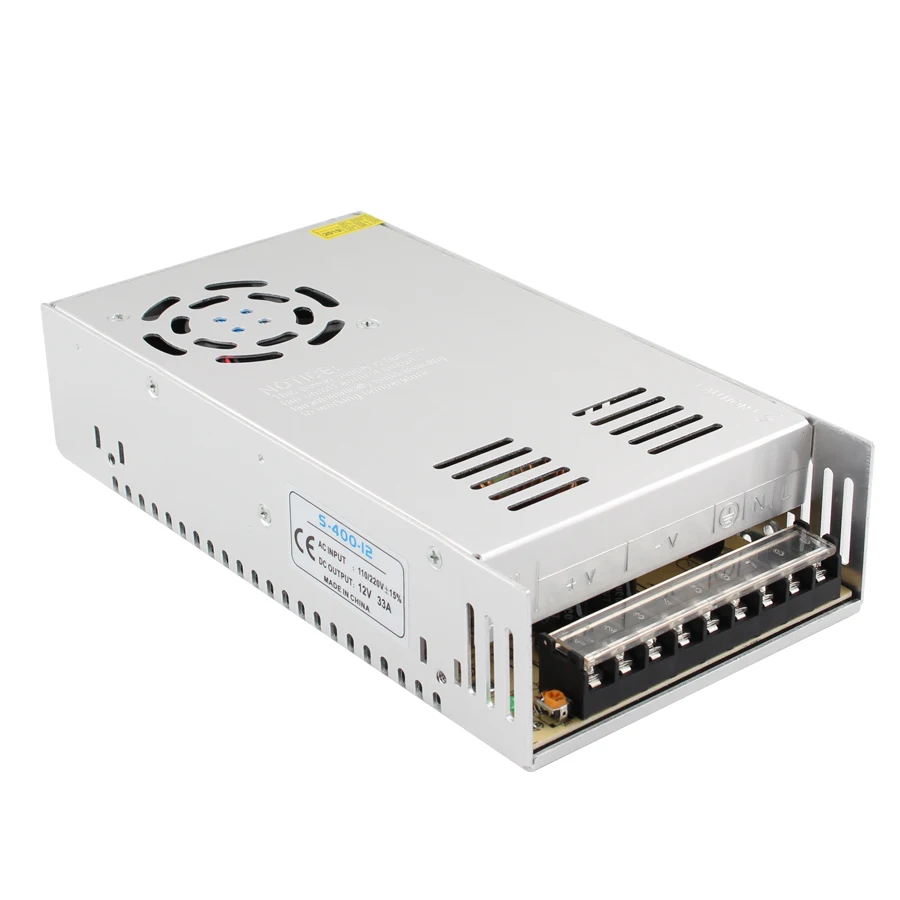 Питание 12 V 33A 400W 220 v Светодиодный драйвер для светодиодный полосы трансформатор