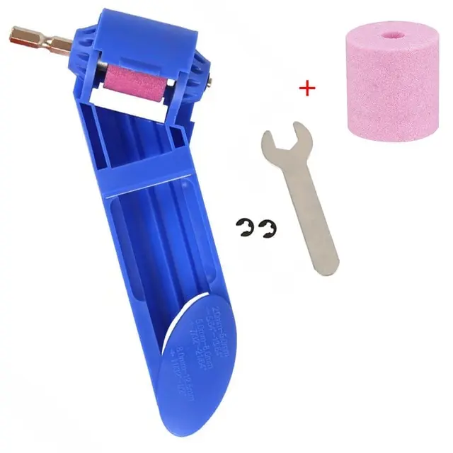 

Drill Grinder Grinding Wheel Drill Bit Sharpener Set Portable Electric Drill Grinder Straight Shank Twist Drill Grinder 1Pcs
