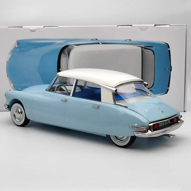 1:12 Norev для Citroen DS 19 1959 голубой волк и белый carредкий 121564 литые модели Ограниченная