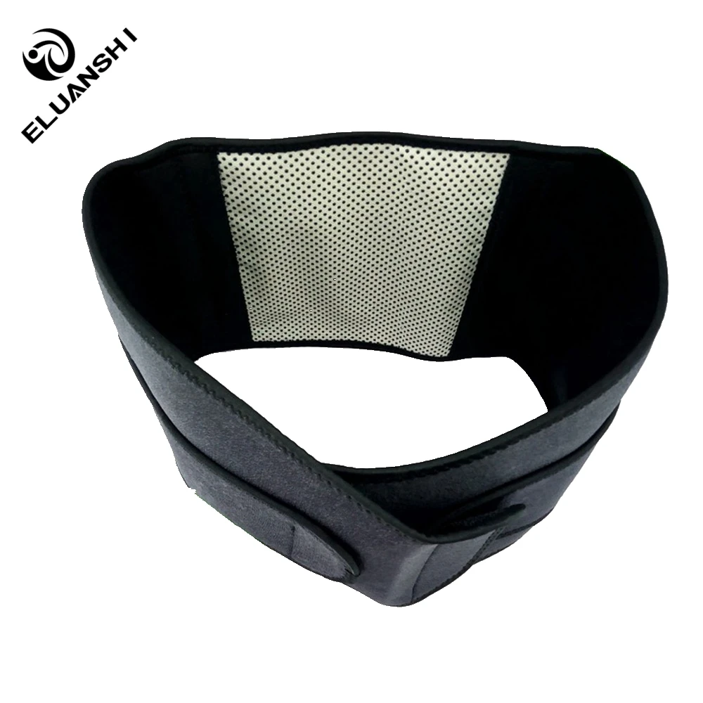 

Self heating ajustable neoprene tourmaline back Lumbar Waist brace Support pillow seat for Belt fitness sport accessories Adult