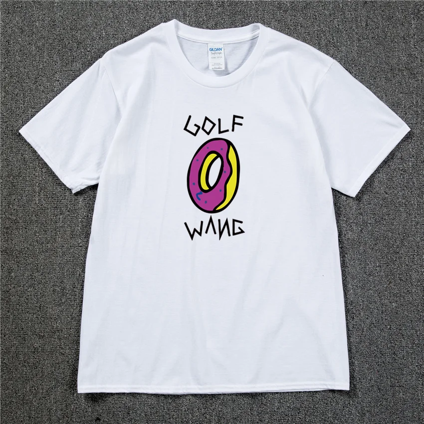 Tyler The Creator Golf Wang OFWGKTA Skateboard T-shirt Cotton Men Casual T shirt street Hip Hop Japanese Harajuku tshirt