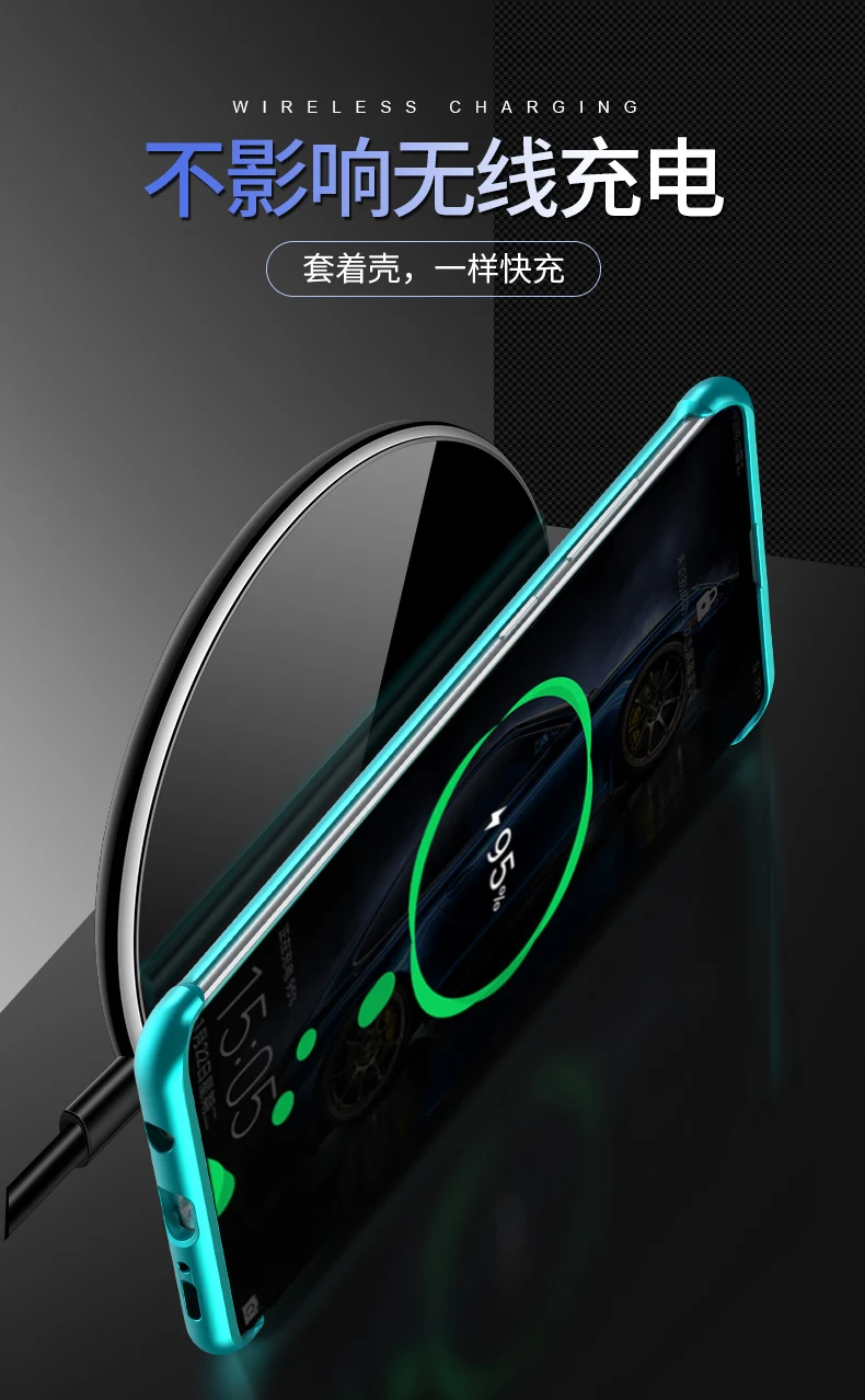 slim frameless metal phone case for samsung galaxy s10 plus s10 case tempered glass cover for samsung s10 5g metal bumper case free global shipping