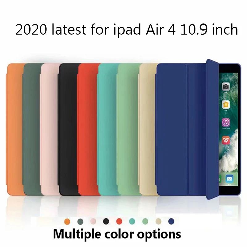 

Для Apple 2020, новейший IPad 10,9 дюйма, чехол для Air4, чехол для ipad Air 4 10,9 дюйма, чехол для планшета, чехлы, умный режим сна и пробуждения для ipad Air 4