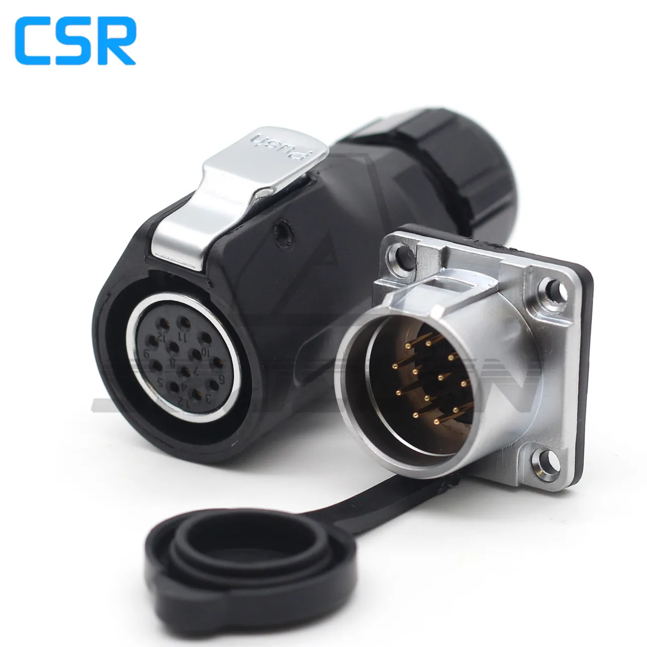 XHP20 серия 12 контактный водонепроницаемый разъем штепсельная вилка и розетка