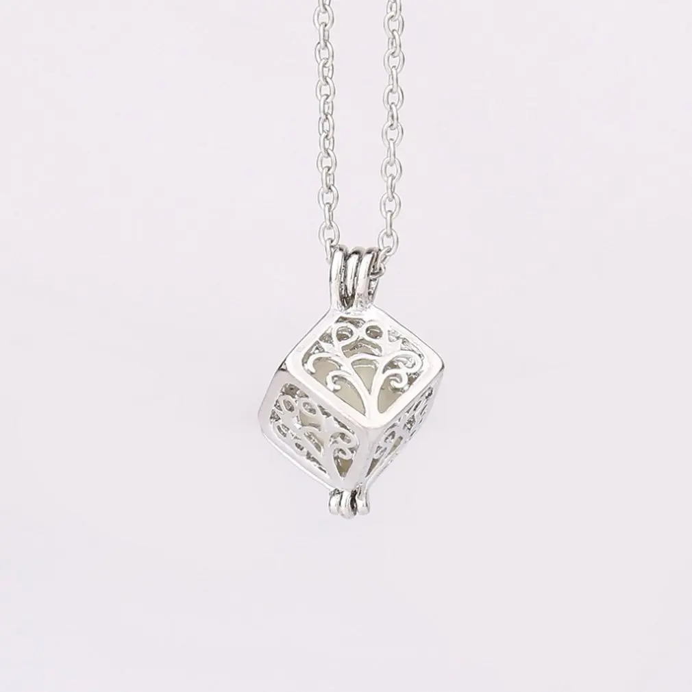 Уникальное ожерелье с носветильник светом новое модное зеленым и синим в форме