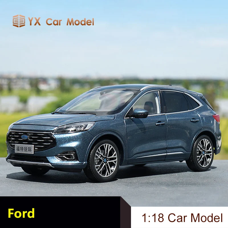 

Модель автомобиля Changan Ford Ruiji, модель из сплава FORD ESCAPE 1:18, Коллекционная модель автомобиля