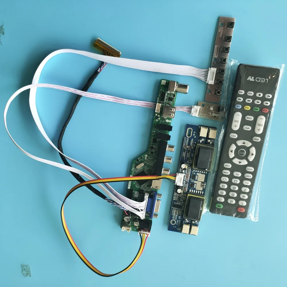 

for M236H1-L09 1920X1080 23.6" TV USB VGA AV 4 lamps kit Module 30pin Digital Controller Driver Board New LCD HDMI-compatible