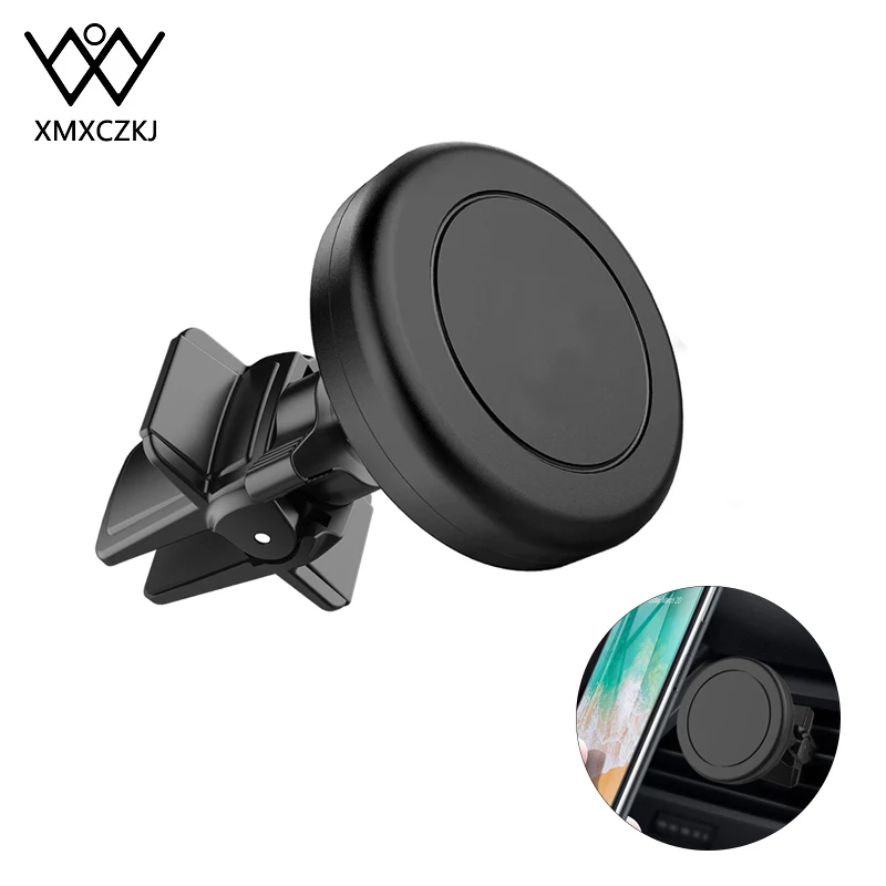 Магнитный автомобильный держатель для телефона на вентиляционное отверстие
