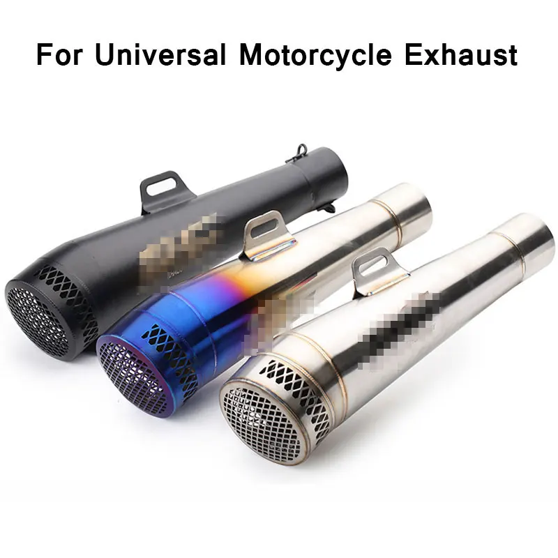 Мотоцикл выхлопной Akrapovic GP глушитель Escape Moto Echappement выхлопная труба модифицированная для FZ6 CBR250 ninja400/250 gsxr600 MT09 07