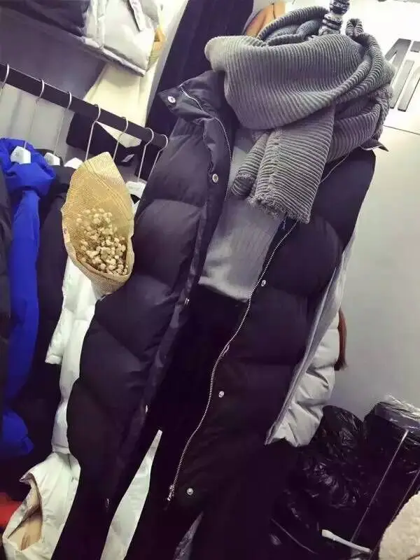 

Women Winter Warm Cotton Padded Puffer Vests Sleeveless Parkas Jacket