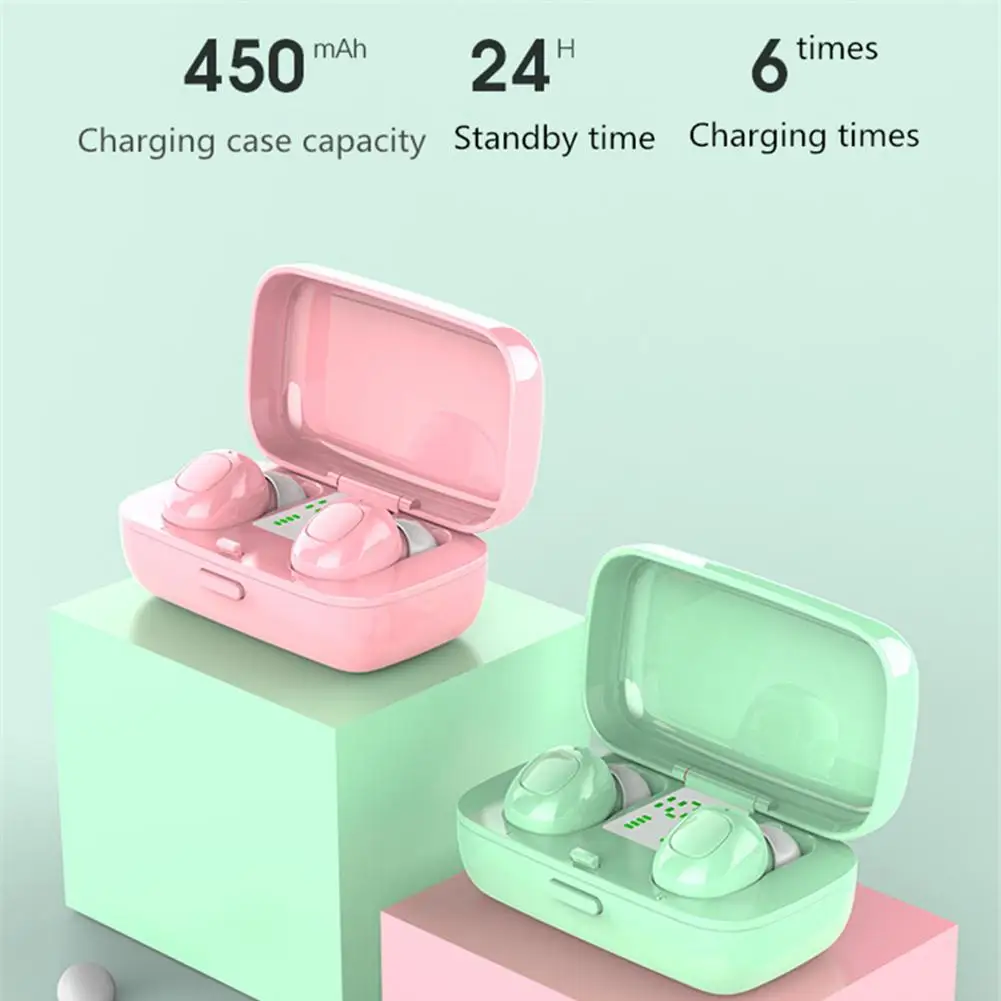 XG21 мини наушники-вкладыши TWS Bluetooth 5 0 Шум снижение Музыкальный плеер HiFi In-Ear