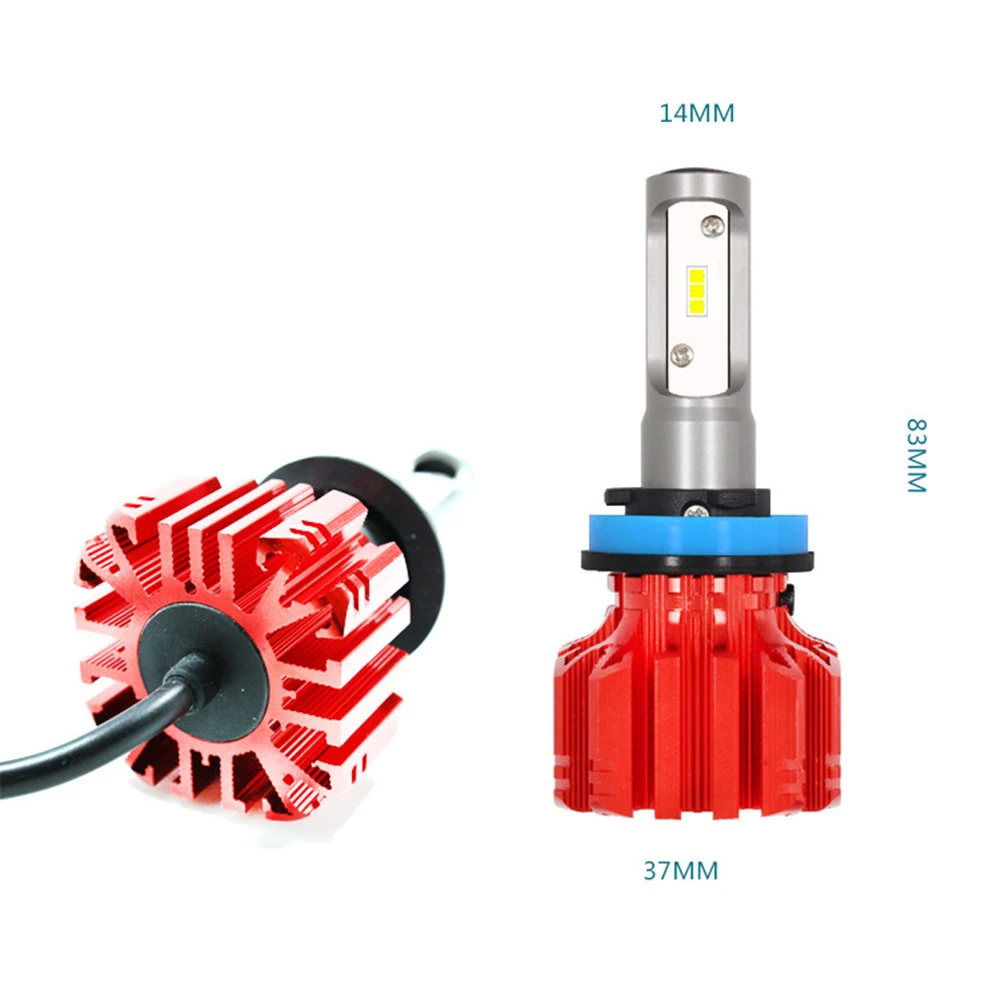 Универсальный светодиодный автомобилей головной светильник лампы H4 H7 H11 3000K 6000 К