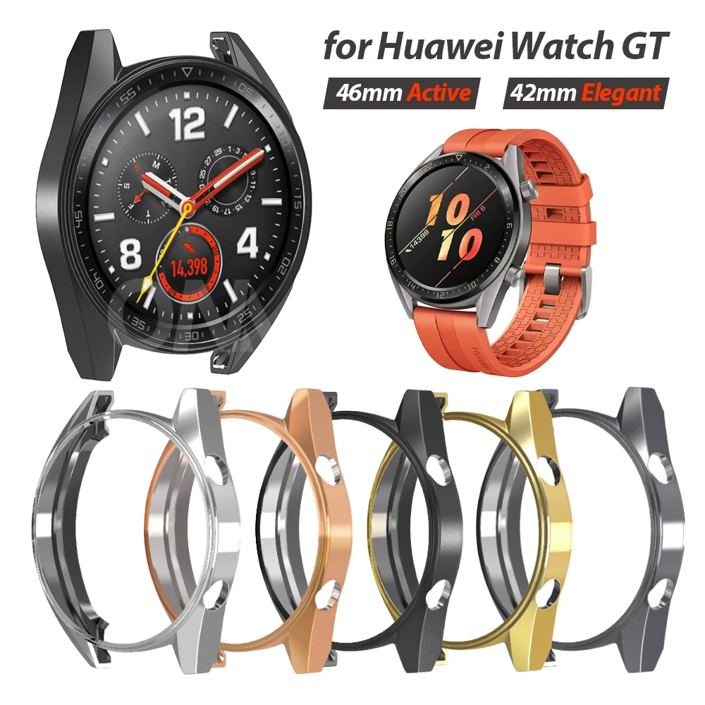 Ультратонкий защитный чехол для Huawei Watch GT 42 мм Элегантный мягкий ажурный часов 46