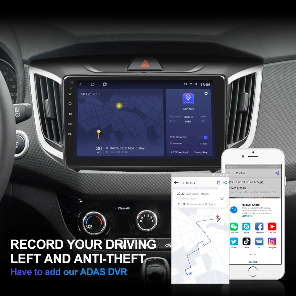 Isudar H53 4G Android 1 Din Авто Радио для hyundai/Creta/IX25- Автомобильный мультимедийный 8 ядерный ram 4 Гб rom 64 Гб gps DVR камера