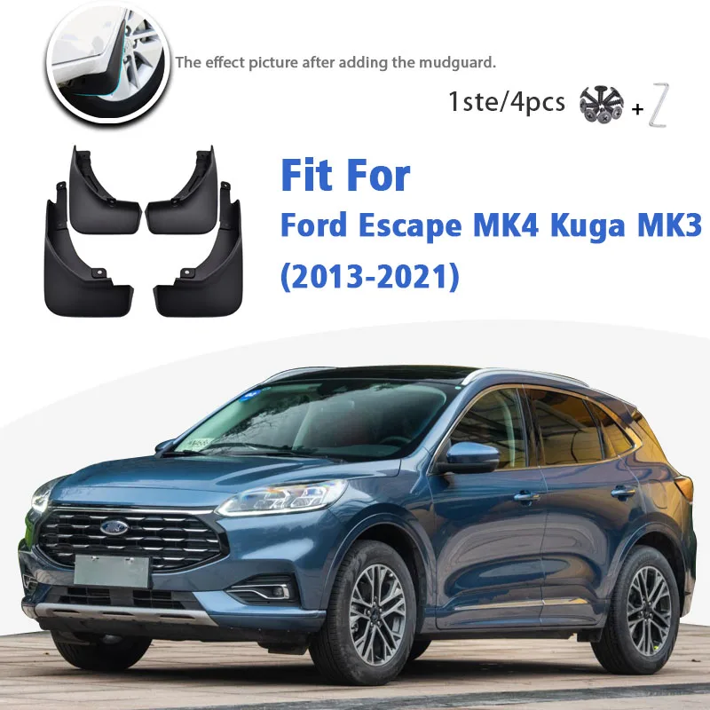Брызговики для Ford Escape MK4 Kuga MK3 MK2 2013-2021 4 шт. | Автомобили и мотоциклы