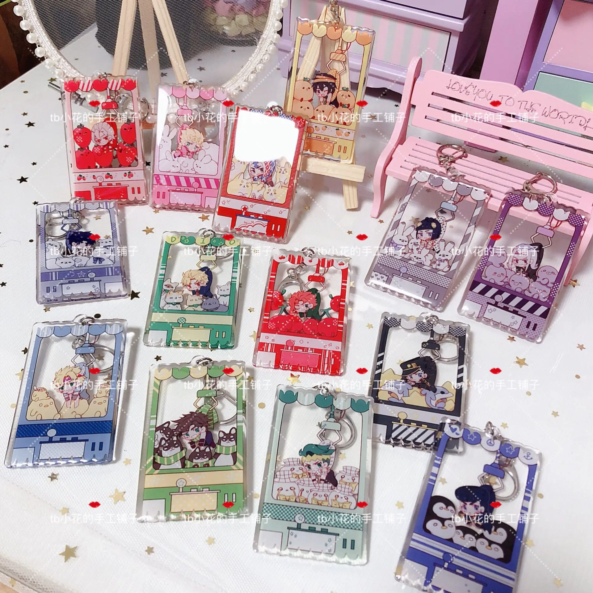 Брелок для ключей с персонажами аниме невероятные приключения Джоджо Goldenwild Noriaki