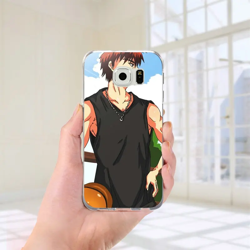 Soft Silicon Phone Case for Samsung Galaxy S2 S3 S4 S5 Mini S6 S7 S8 S9 S10 Edge Plus Lite Note 8 9 Kagami Kuroko No Basket | Мобильные