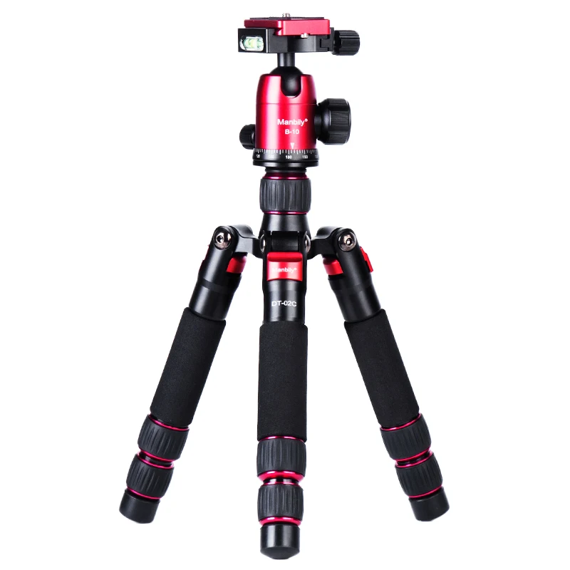 Легкий штатив Manbily для путешествий Настольный Штатив макросъемки с шаровой
