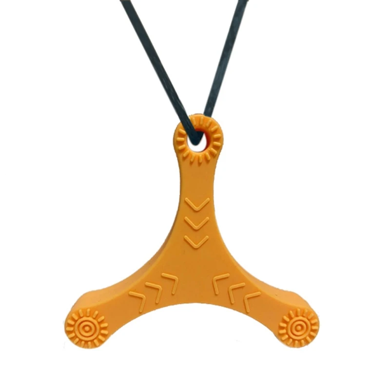 

Baby Teether Silicone Sensory Chew Necklace for Autistic/Anxiety Aid Safe Toy