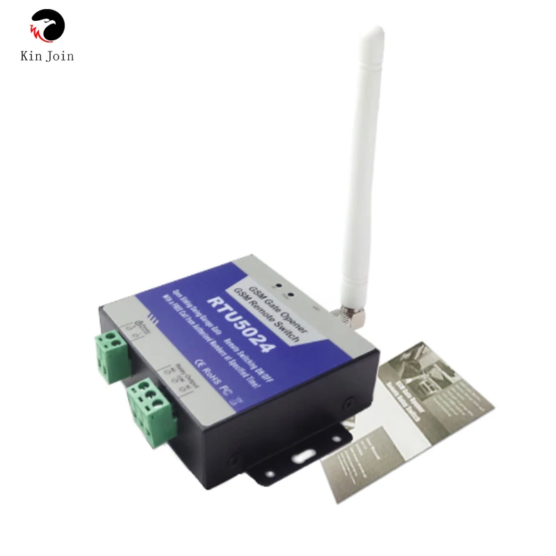 200 пользователей RTU5024 GSM реле открывания раздвижных ворот гаража дистанционное
