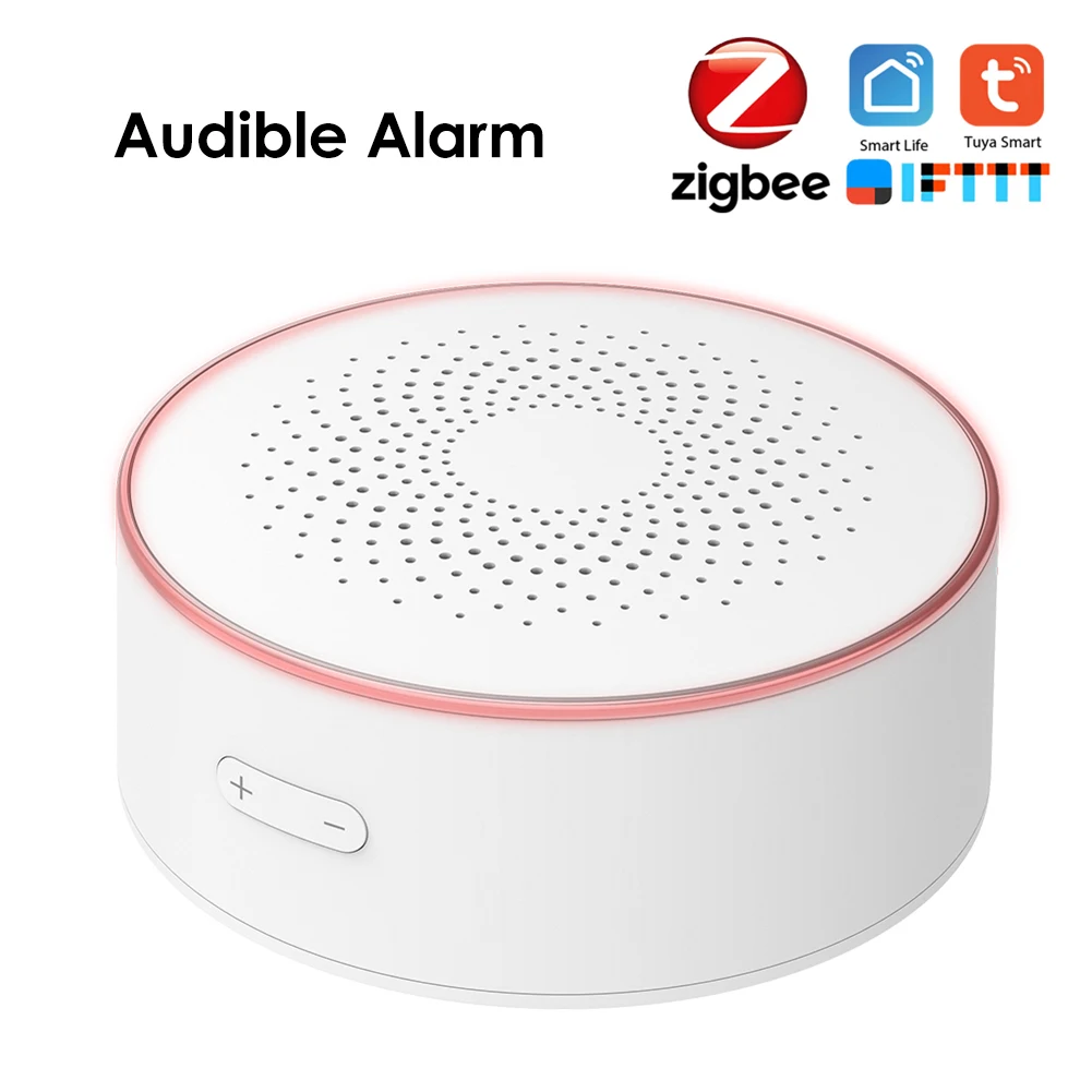 

2.4G Audible Visual Anti-Thief Linkage Alarm Horn for ZigBee Detector (EU)