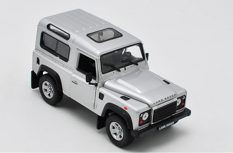 Welly 1/124 1:24 Land Rover Defender внедорожник автомобиль литья под давлением дисплей Модель игрушки на день рождения для детей мальчиков и девочек
