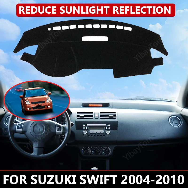 

for Suzuki Swift 2004-2010 Car Dashboard Cover Mat Auto Sun Shade Cushion Pad Interior Protector Carpet Trim Accessories