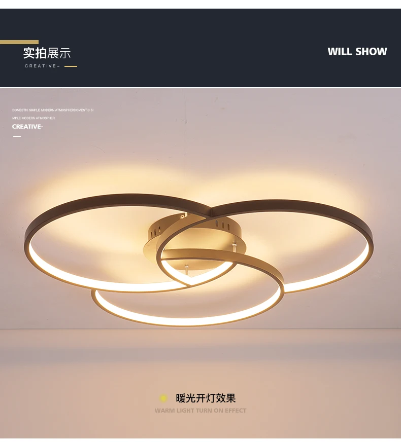 LED,светодиодная Люстра для гостиной, спальни, алюминиевый корпус, светильник дистанционное управление быстра 50%скидка