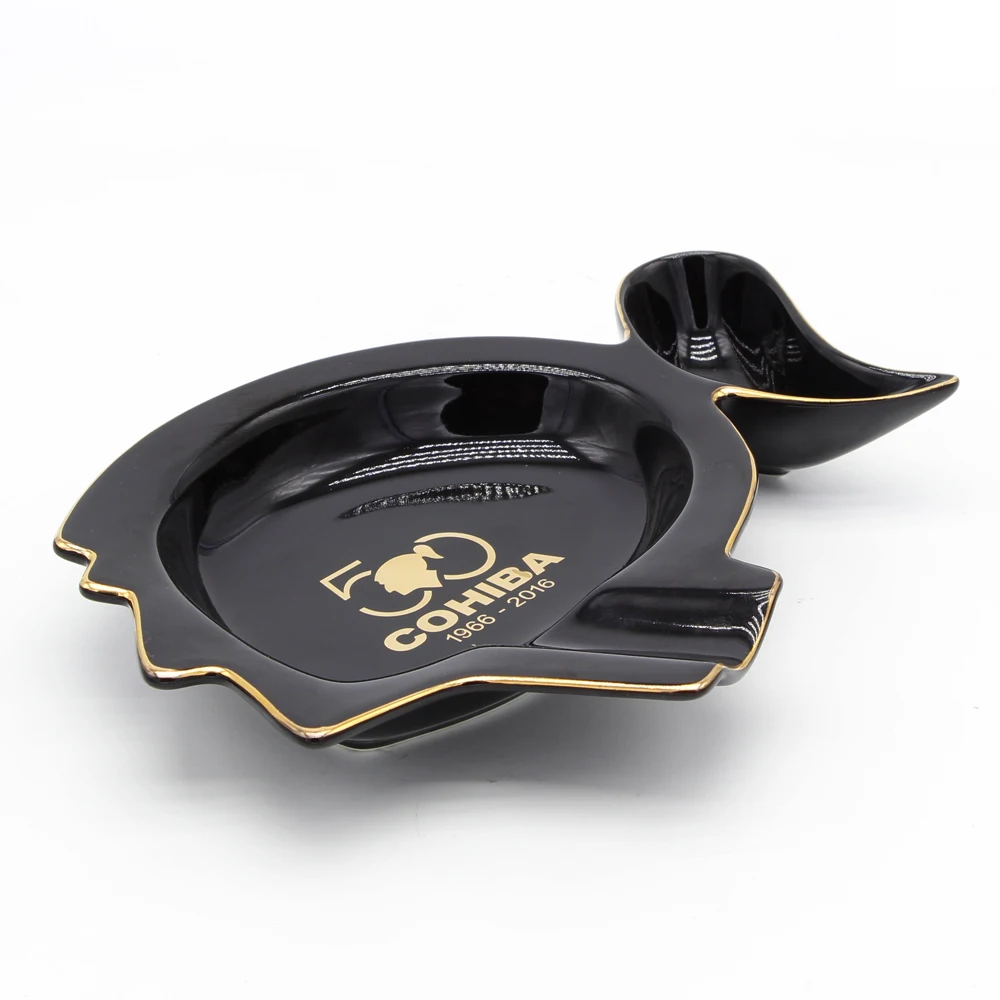 Гаджеты для сигар COHIBA керамическая пепельница домашняя одинарный держатель