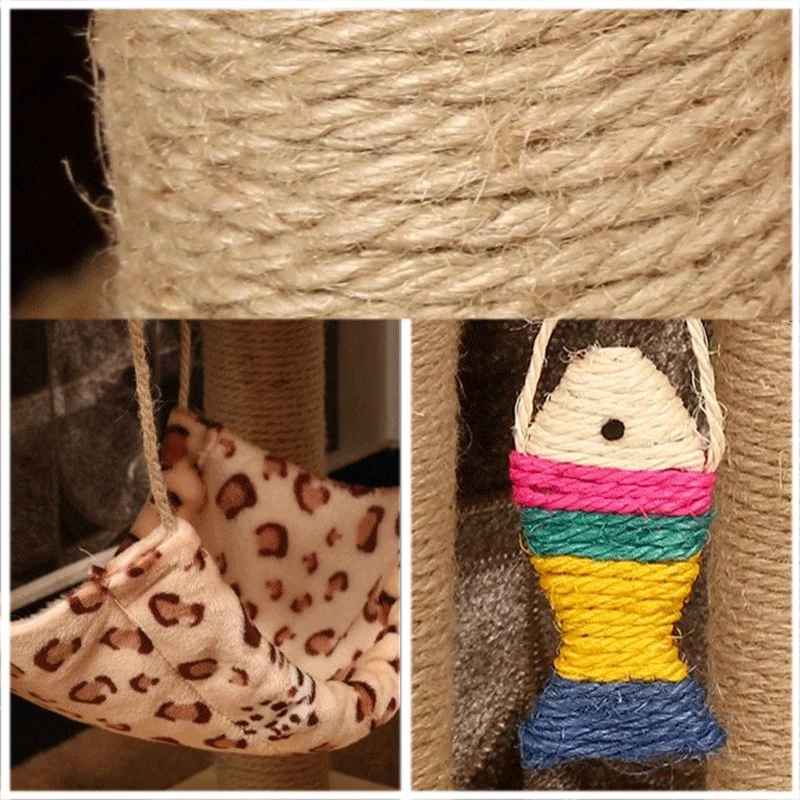 HEYPET кошка дерево башня мебель котенок игровой домик perches платформы лестницы кошачье дерево сизаль Когтеточка скалолазание рамка ПЭТ