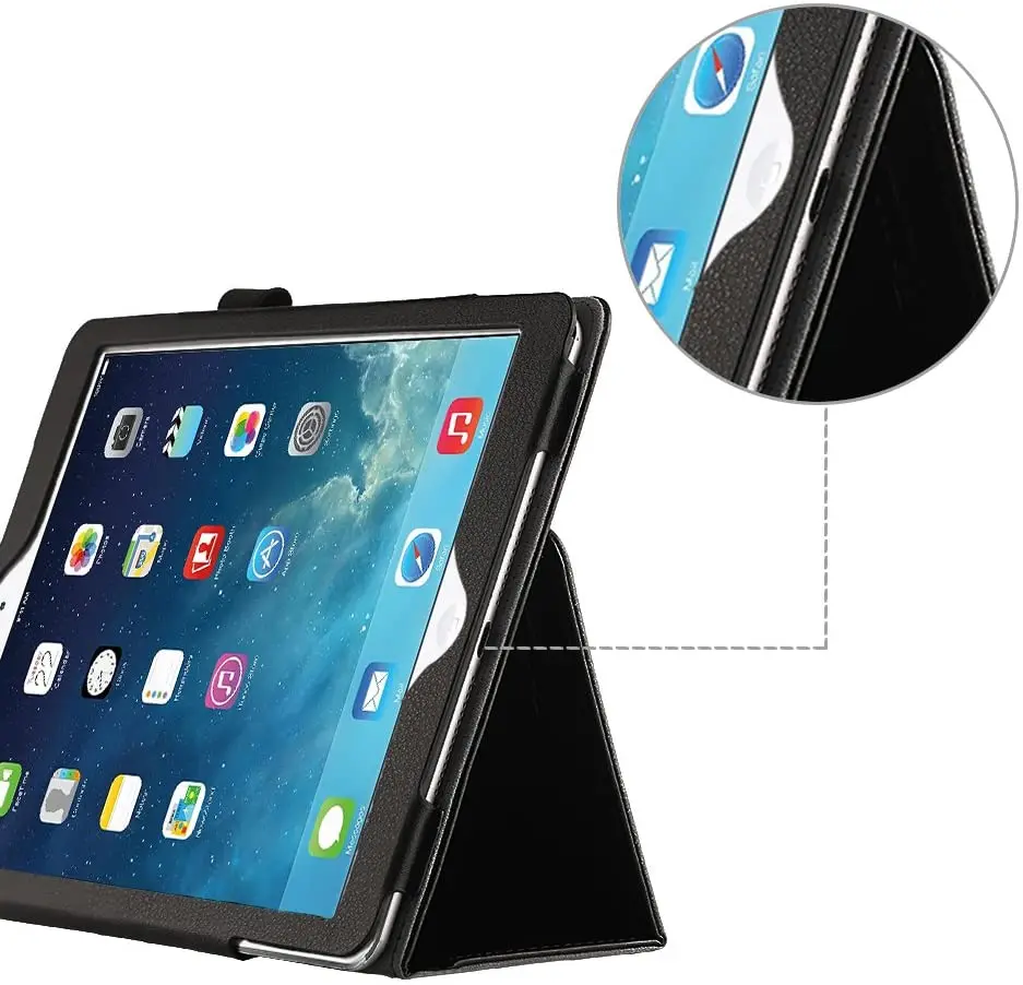 EasyAcc Чехол для Ipad 9 7 2017 iPad Air 2 портмоне с откидной крышкой из искусственной кожи
