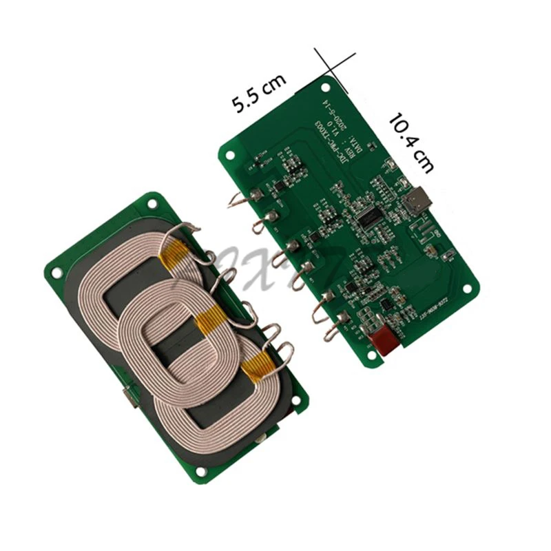 15W/20W 12V 5V 2A Qi Wireless Fast Charger Charging Transmitter Module Circuit Board 5W/10W/15W Coil Receiver FOR CAR IPhone images - 6