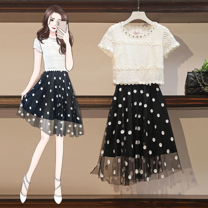 Женское Короткое Платье До Колена большого размера модное кружевное платье с