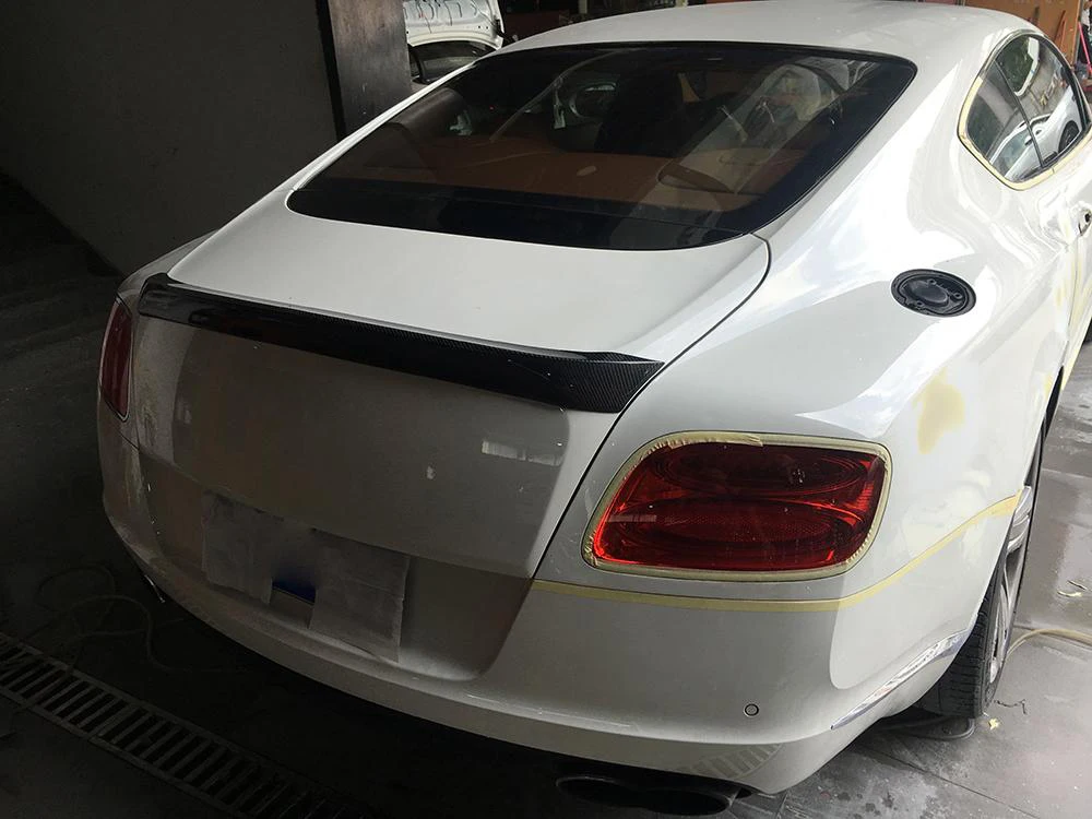Задний спойлер для багажника из углеродного волокна чехол Bentley Continental купе 2