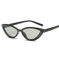 fashion sexy cat eye sunglasses triangle ladies small size modern retro designer women sun glasses for women shades for lady