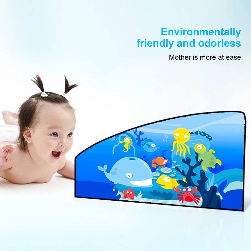 

1Pc Car Window Sunshade Cartoon Front Rear Side Window Visor Cover Magnetic UV Protection Sun Visor Universal Car Window Curtain