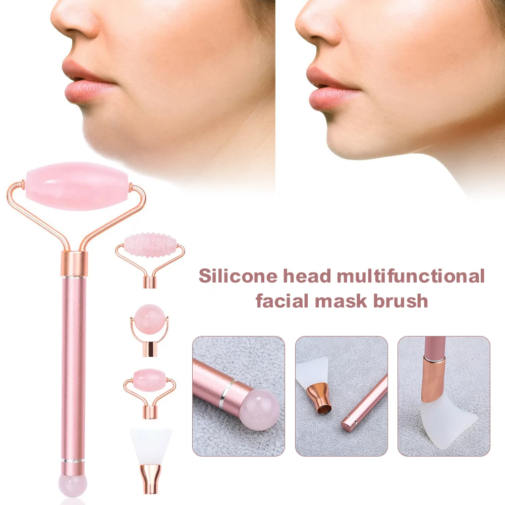 

Jade Roller Face Massage Roller for Eye Neck Cheek Face Massage Tool Anti-Aging Skin Roller for Men Women Face Massage Roller
