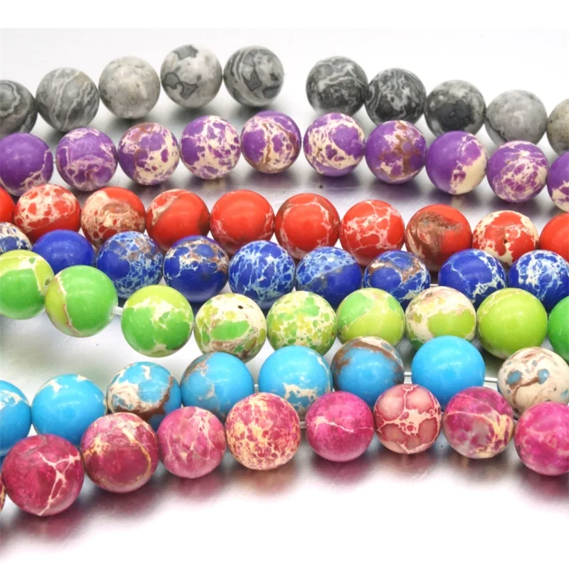 Стенд свободные бусины ювелирные изделия 8 мм имперский чакра Натуральный камень