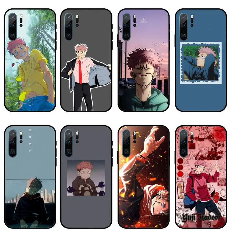 

Jujutsu Kaisen anime Yuji Itadori Phone Case For Huawei honor Mate 10 20 30 40 i 9 8 pro x Lite P smart 2019 Y5 2018 nova 5t